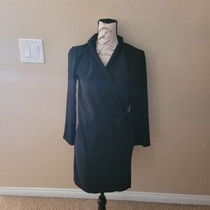 Zara Wrap LS Wrap Dress